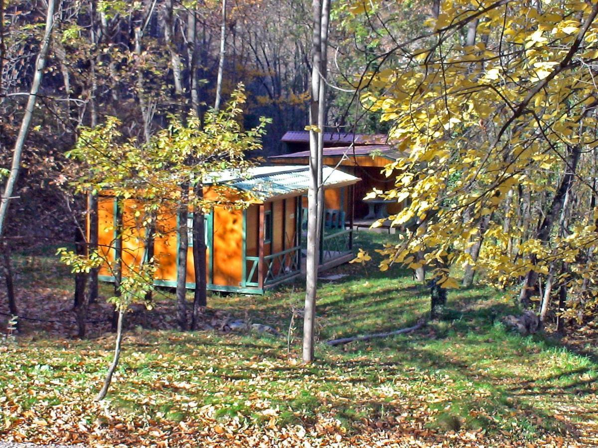 Camping Le P'Tit Bonheur Escaro Eksteriør bilde