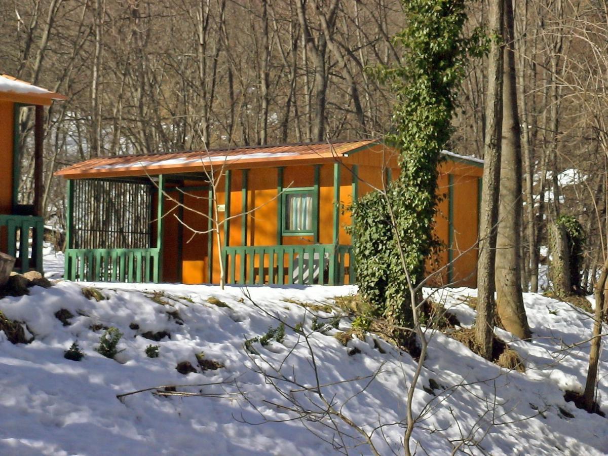 Camping Le P'Tit Bonheur Escaro Eksteriør bilde